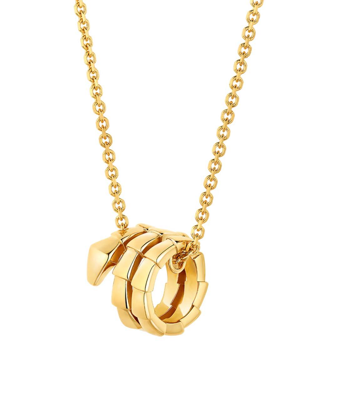 BVLGARI Золотое колье из желтого золота, фото 1