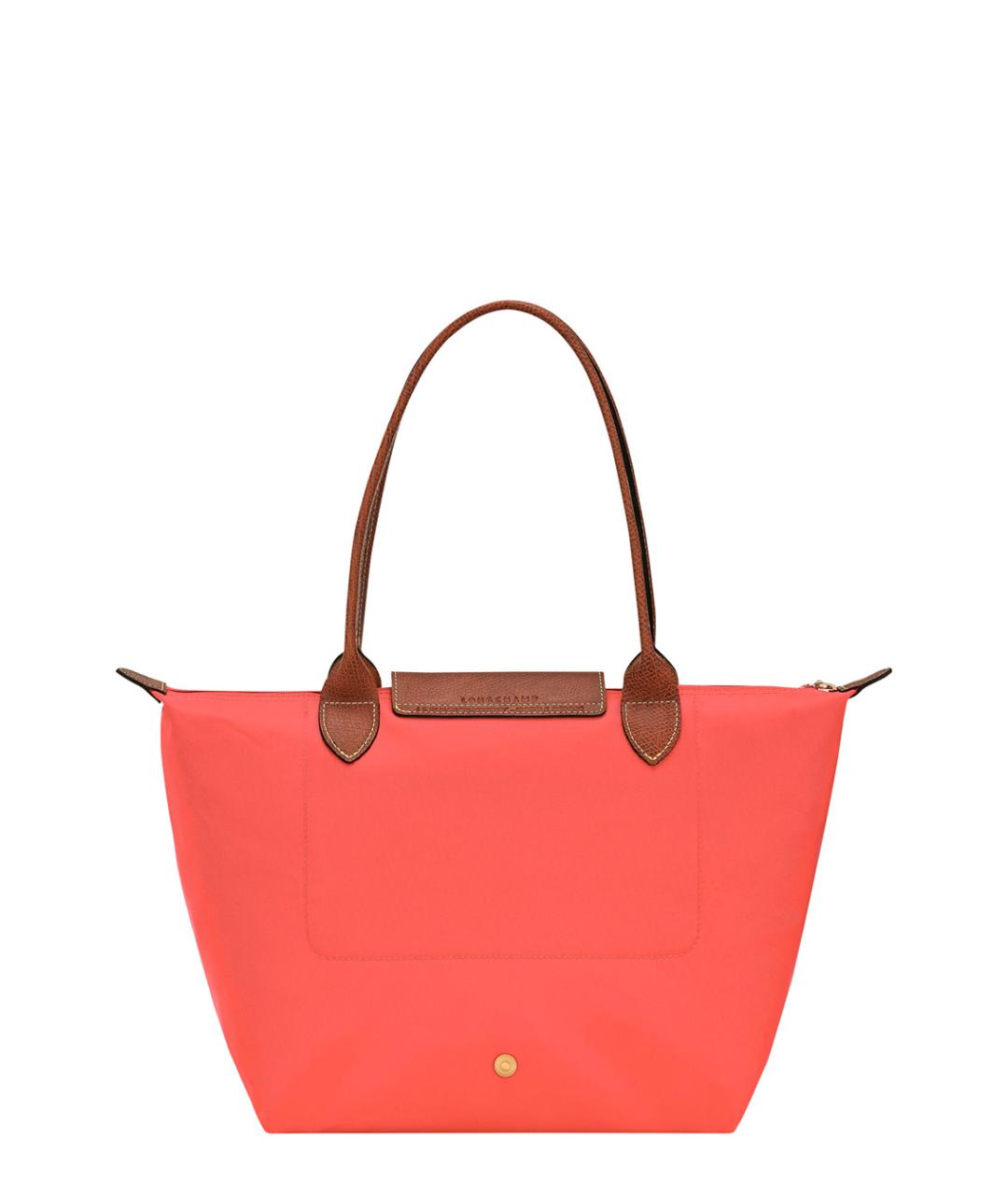 LONGCHAMP Красная тканевая сумка тоут, фото 2