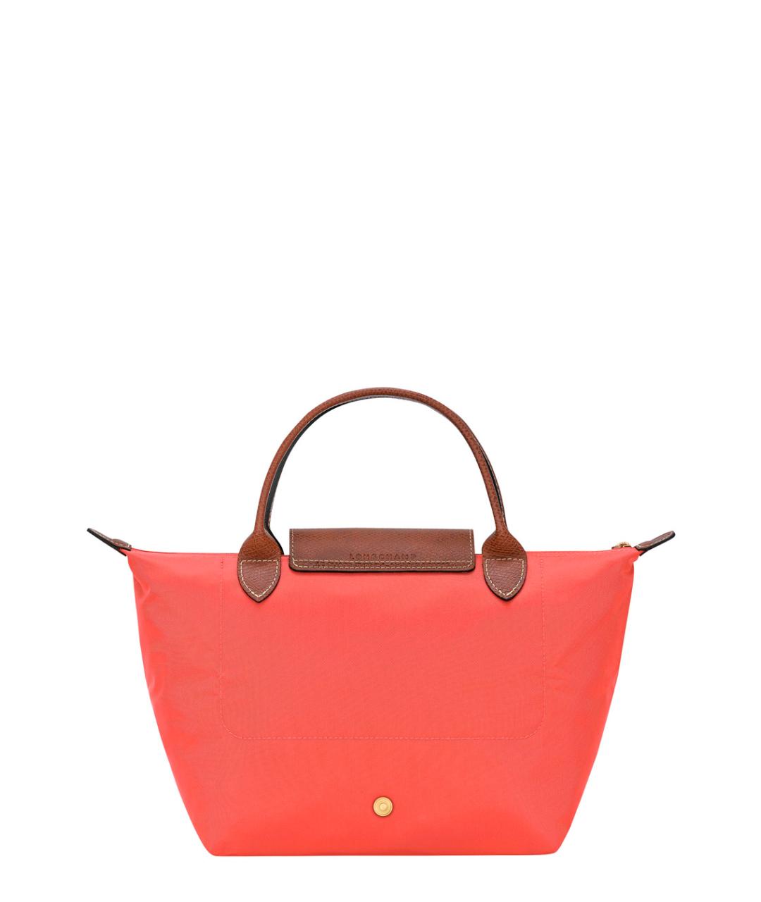 LONGCHAMP Красная тканевая сумка тоут, фото 2