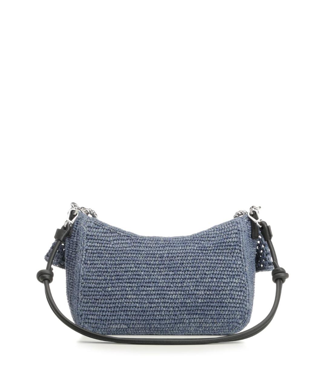 LOEWE Голубая кожаная сумка через плечо, фото 3