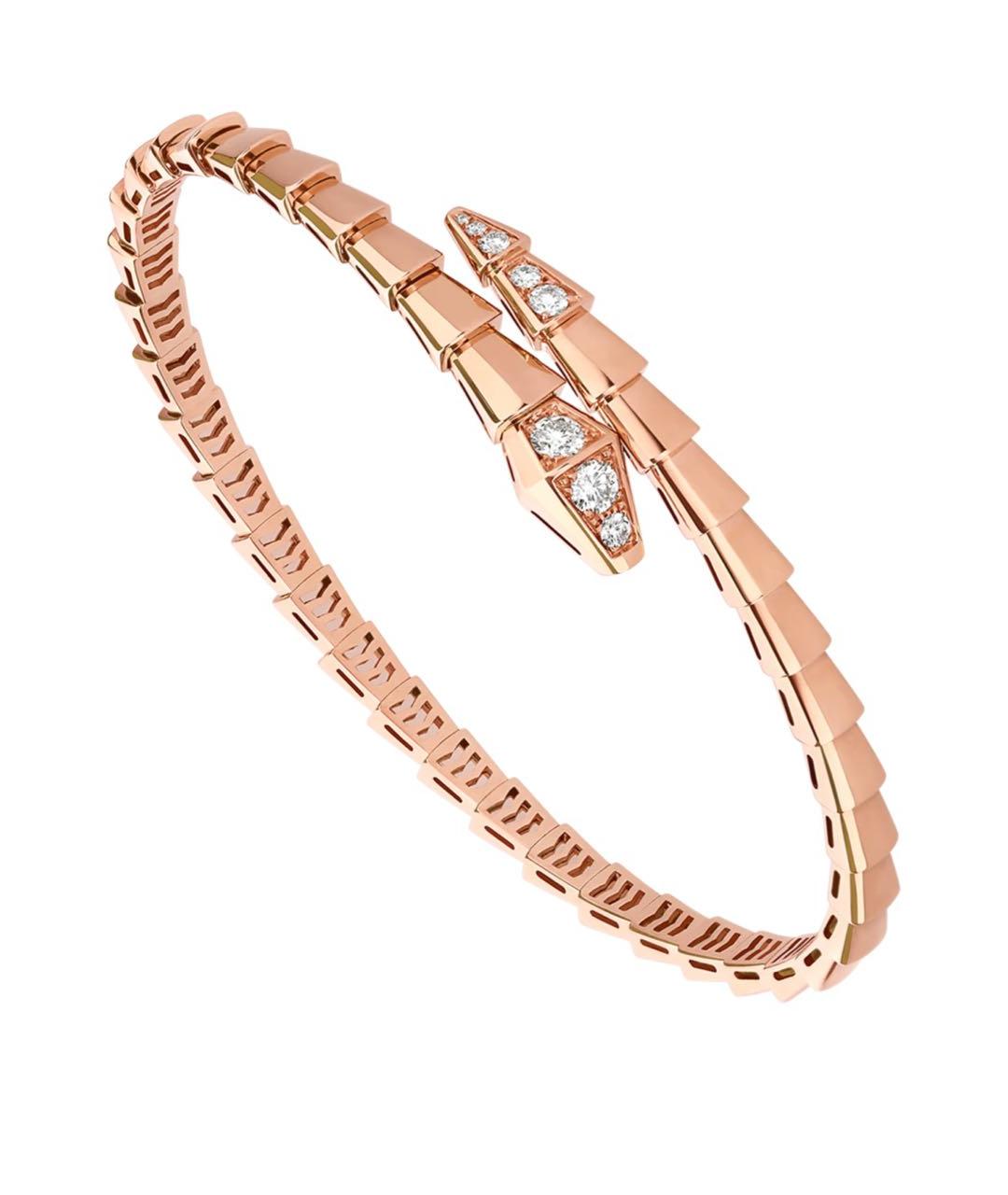 BVLGARI Золотой браслет из розового золота, фото 1