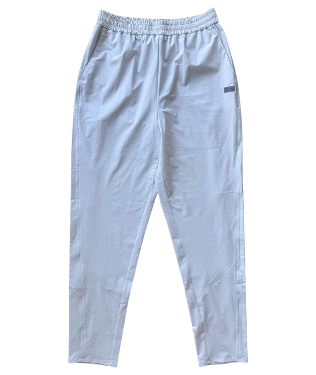 MAX MARA Белые полиэстеровые спортивные брюки и шорты, фото 1
