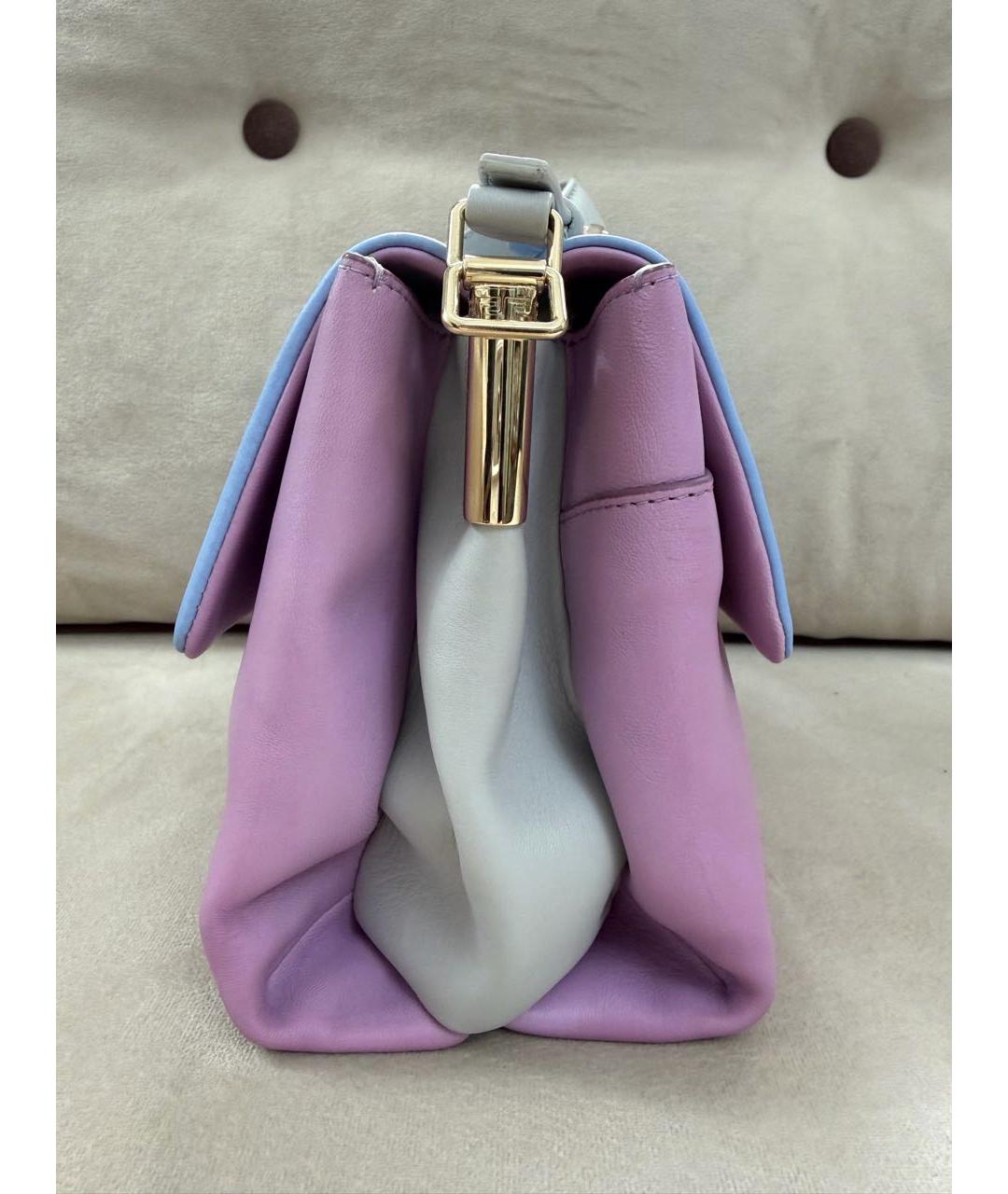 VERSACE Мульти кожаная сумка с короткими ручками, фото 5