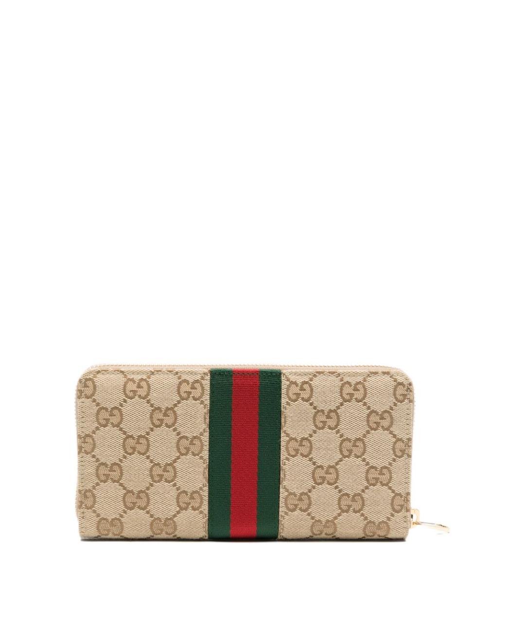 GUCCI Бежевый кошелек, фото 3