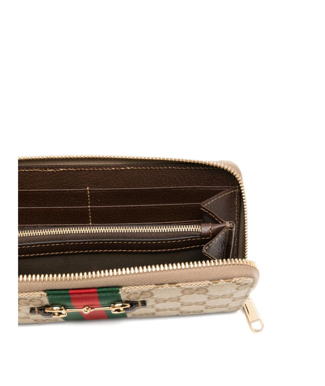 GUCCI Бежевый кошелек, фото 2