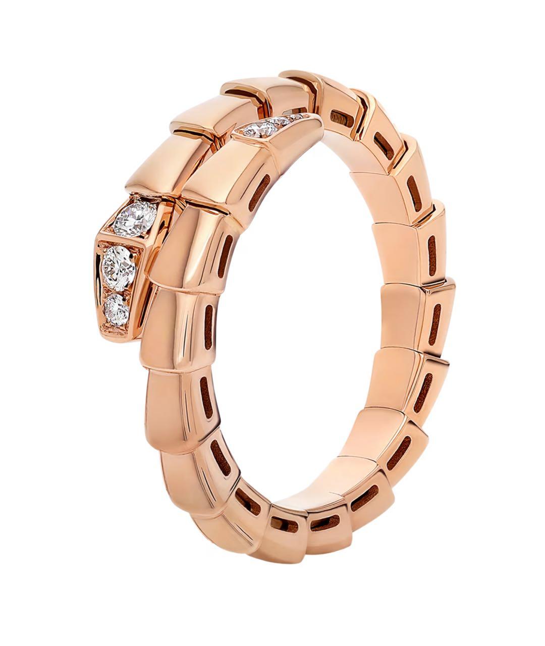 BVLGARI Золотое кольцо из розового золота, фото 1