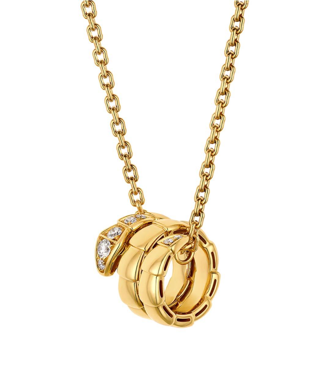 BVLGARI Золотое колье из желтого золота, фото 1
