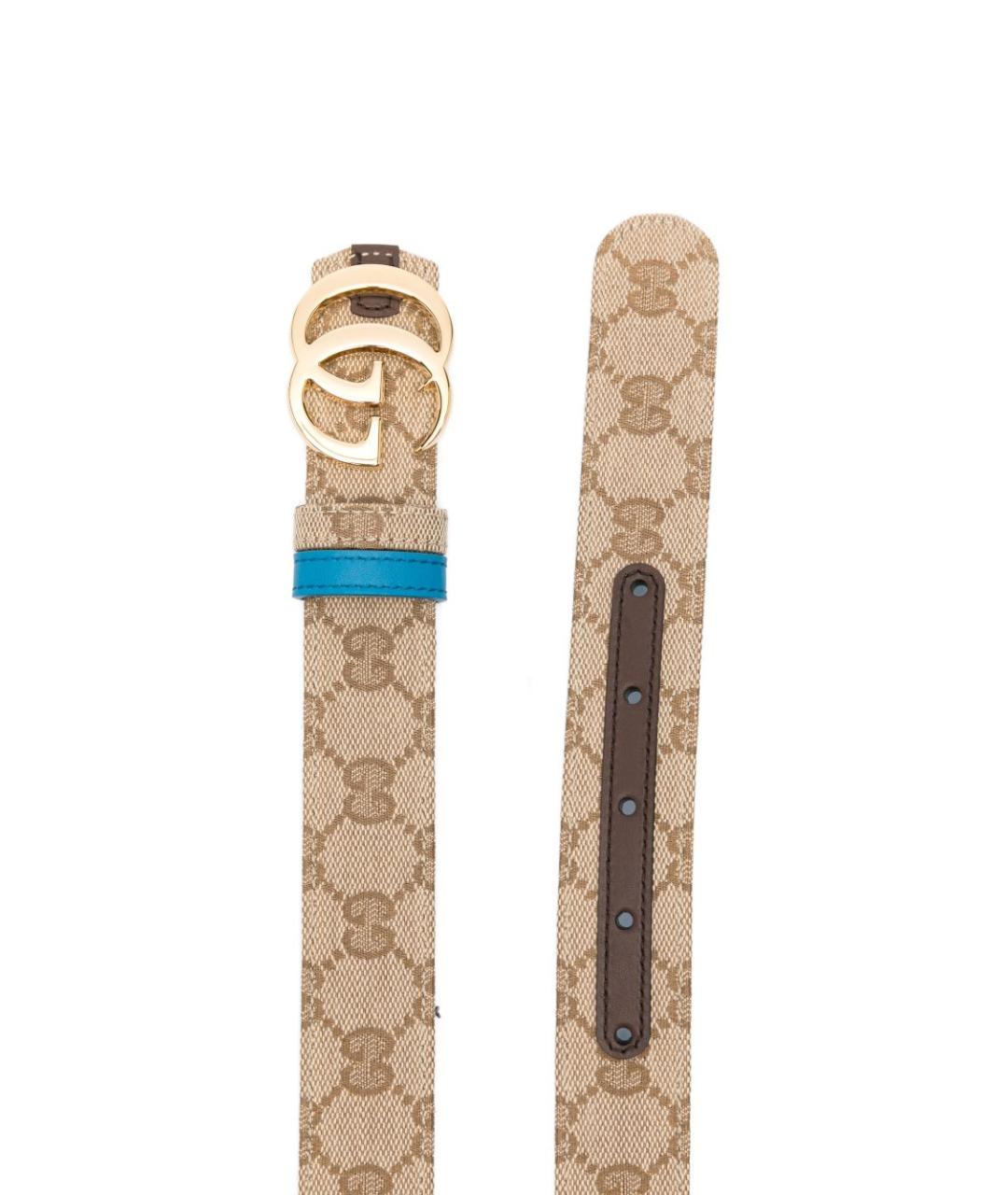 GUCCI Бежевый ремень, фото 2