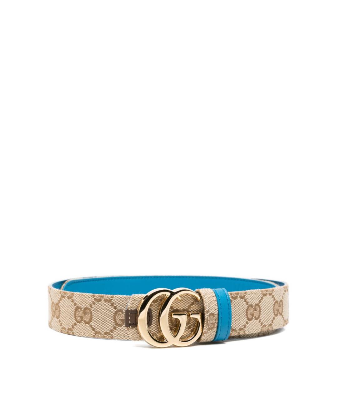 GUCCI Бежевый ремень, фото 1
