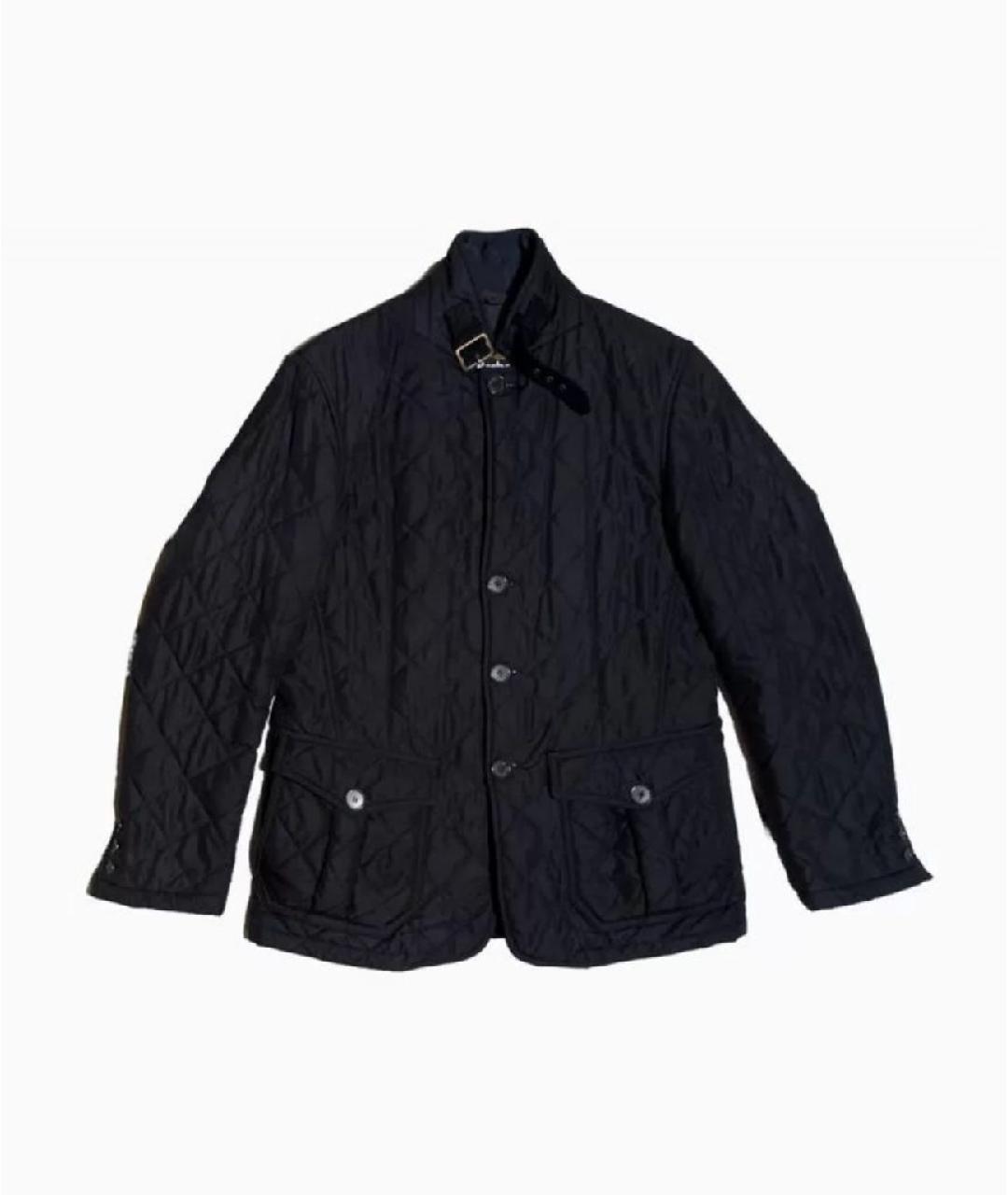 BARBOUR Черная синтетическая куртка, фото 1