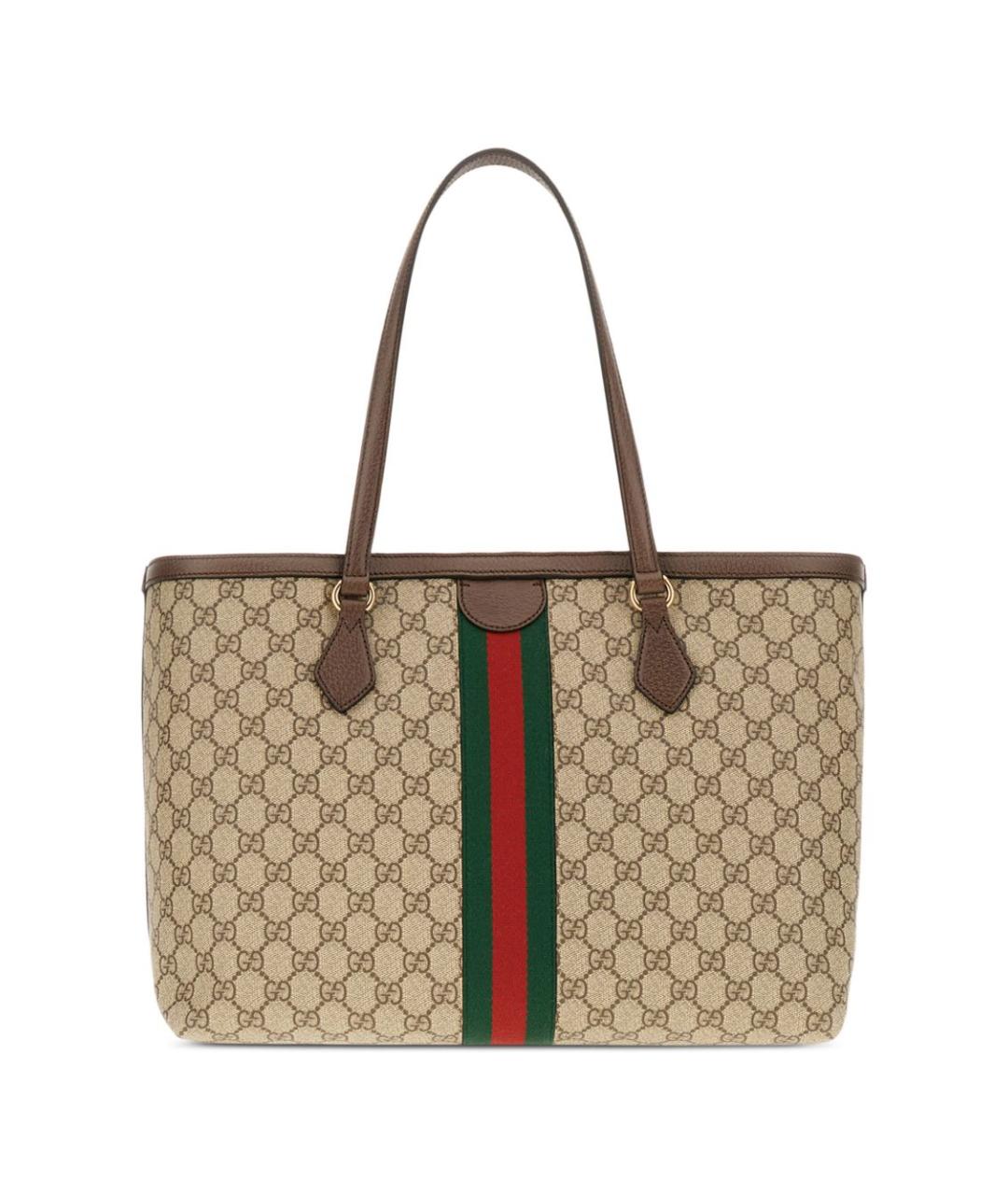 GUCCI Бежевая сумка тоут, фото 4