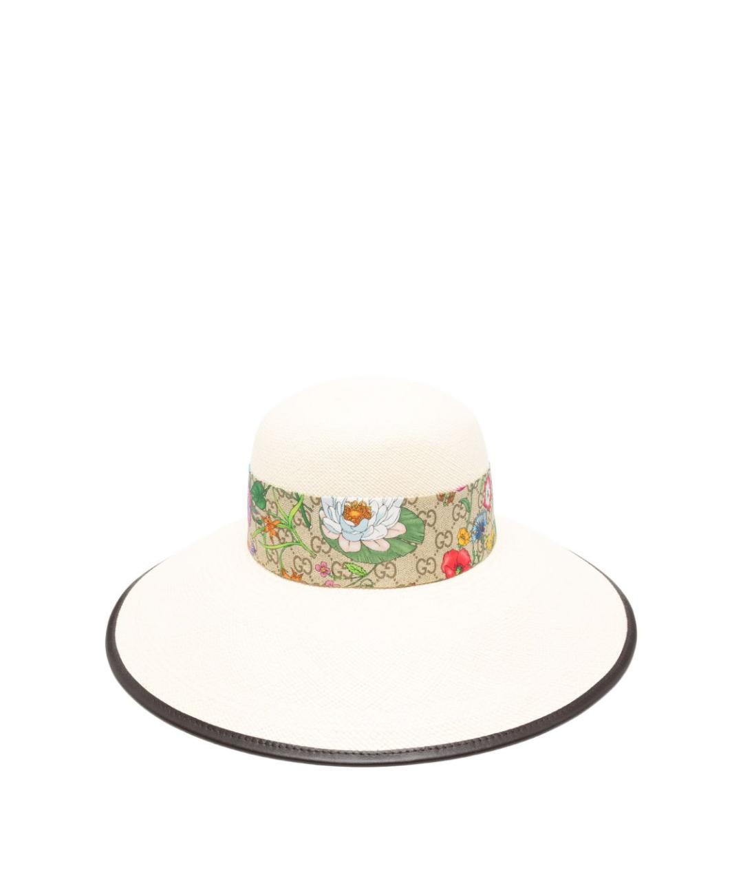 GUCCI Бежевая шляпа, фото 1
