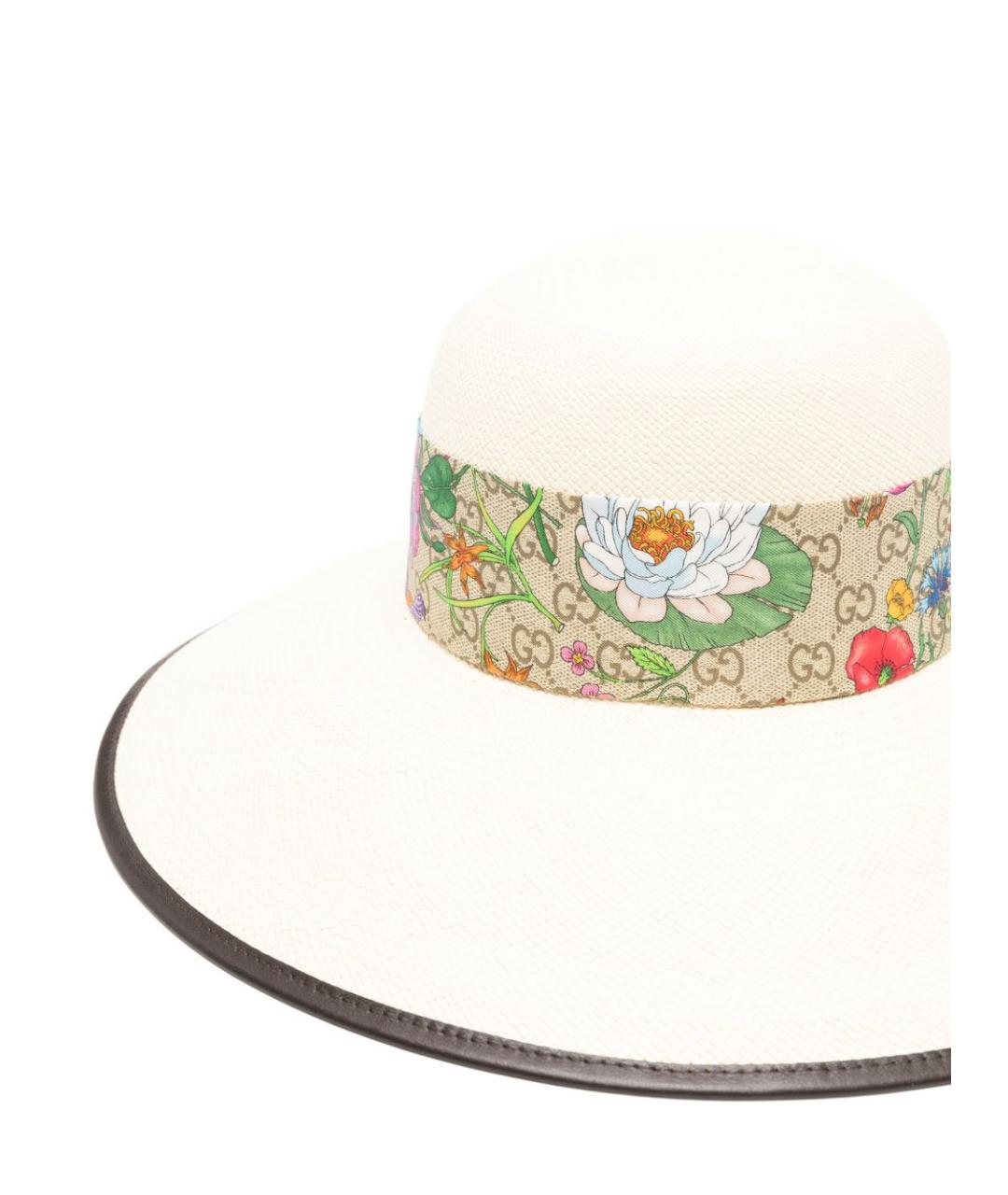 GUCCI Бежевая шляпа, фото 3