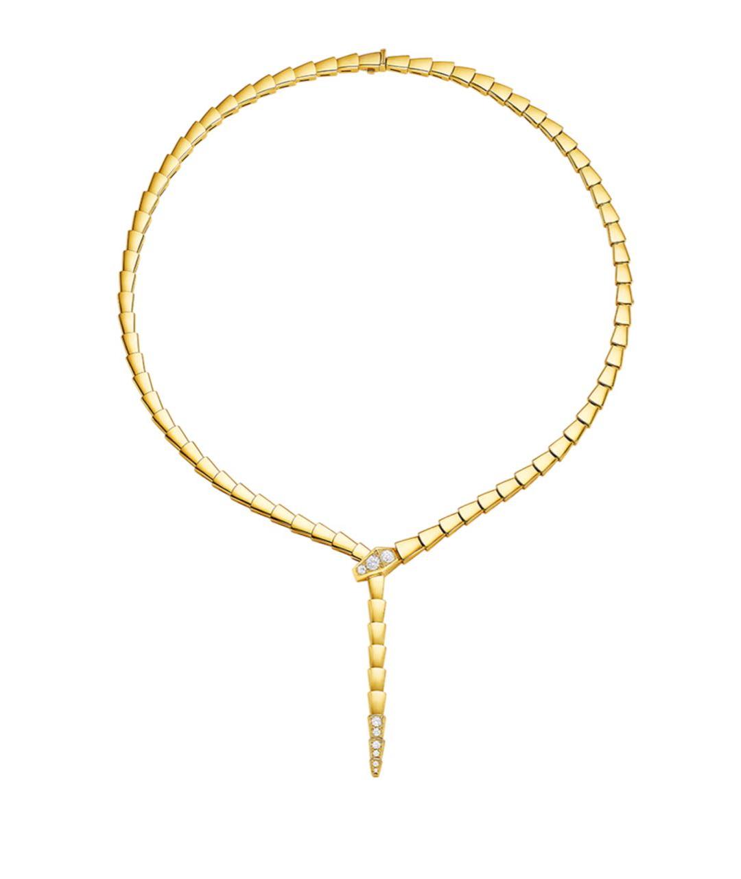 BVLGARI Золотое колье из желтого золота, фото 1