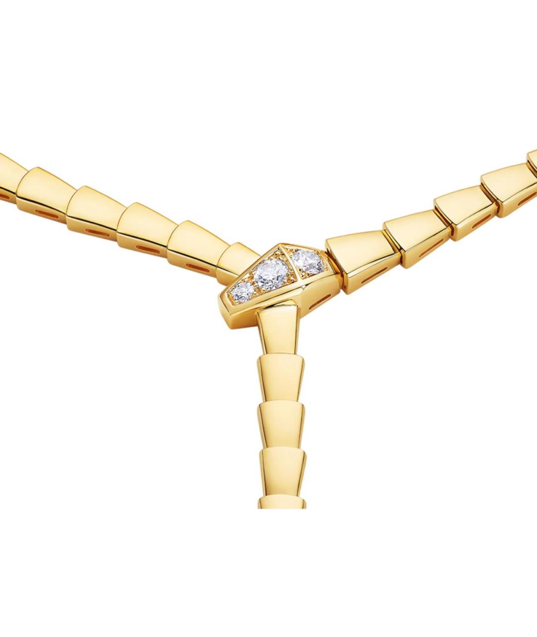 BVLGARI Золотое колье из желтого золота, фото 2