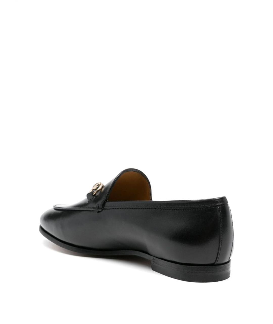 GUCCI Черные кожаные лоферы, фото 3