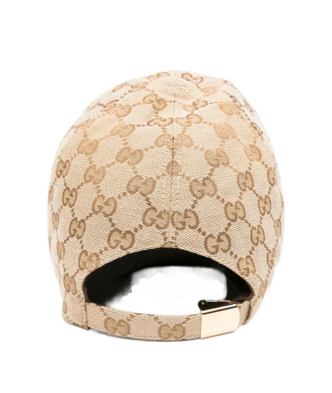 GUCCI Бежевая кепка, фото 3