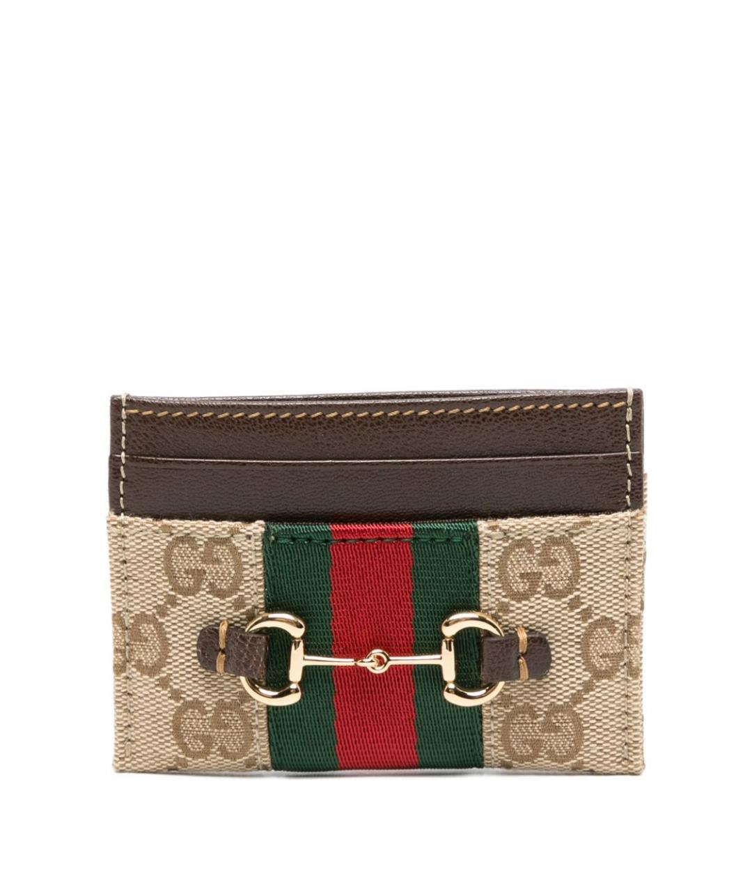 GUCCI Бежевый кардхолдер, фото 1