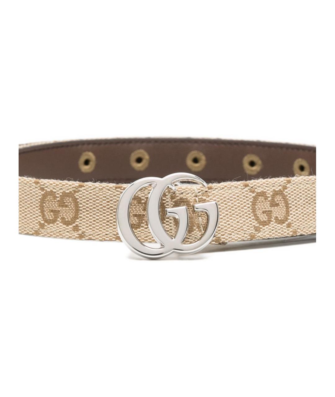 GUCCI Бежевый ремень, фото 2