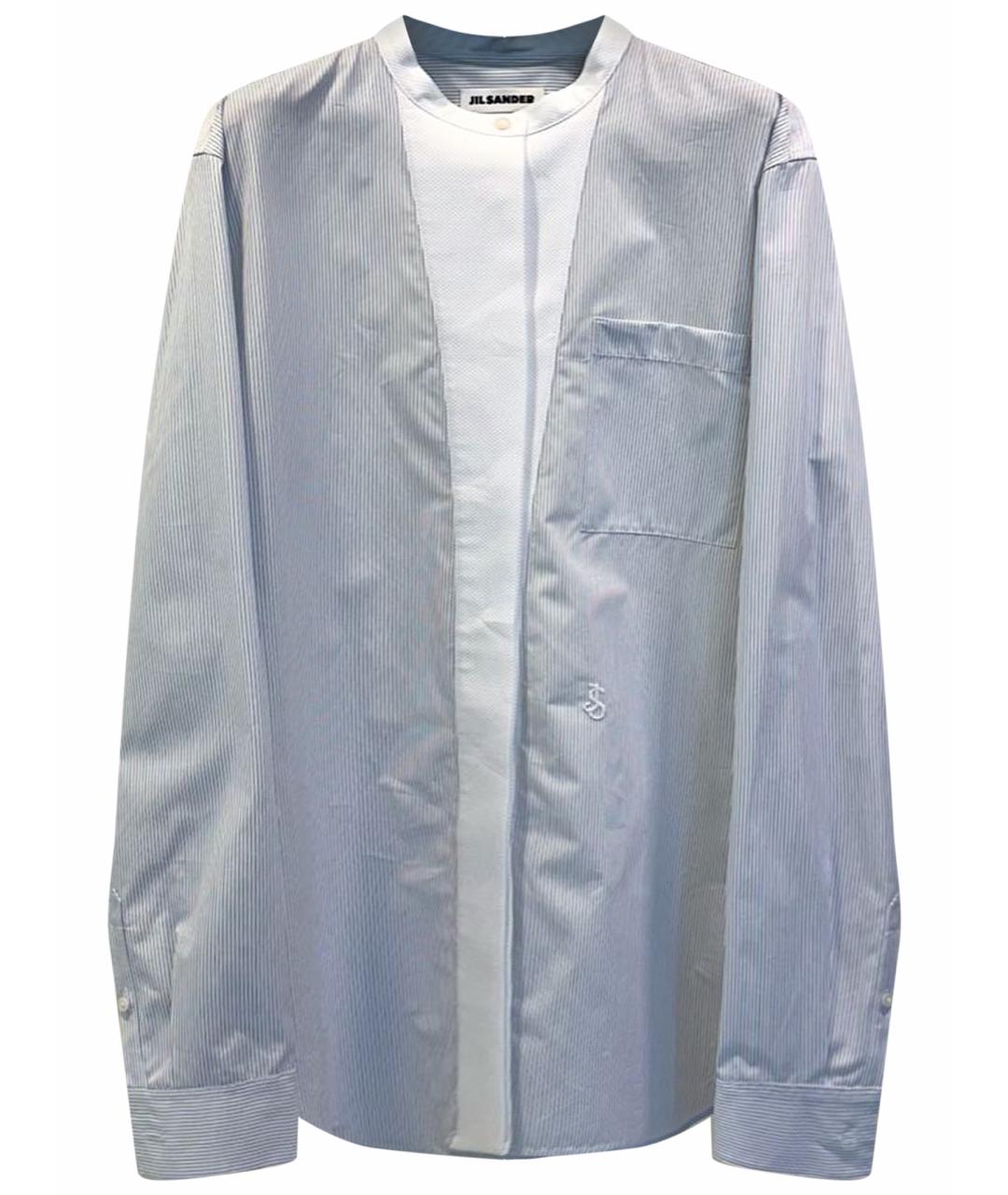 JIL SANDER Белая хлопковая рубашка, фото 1