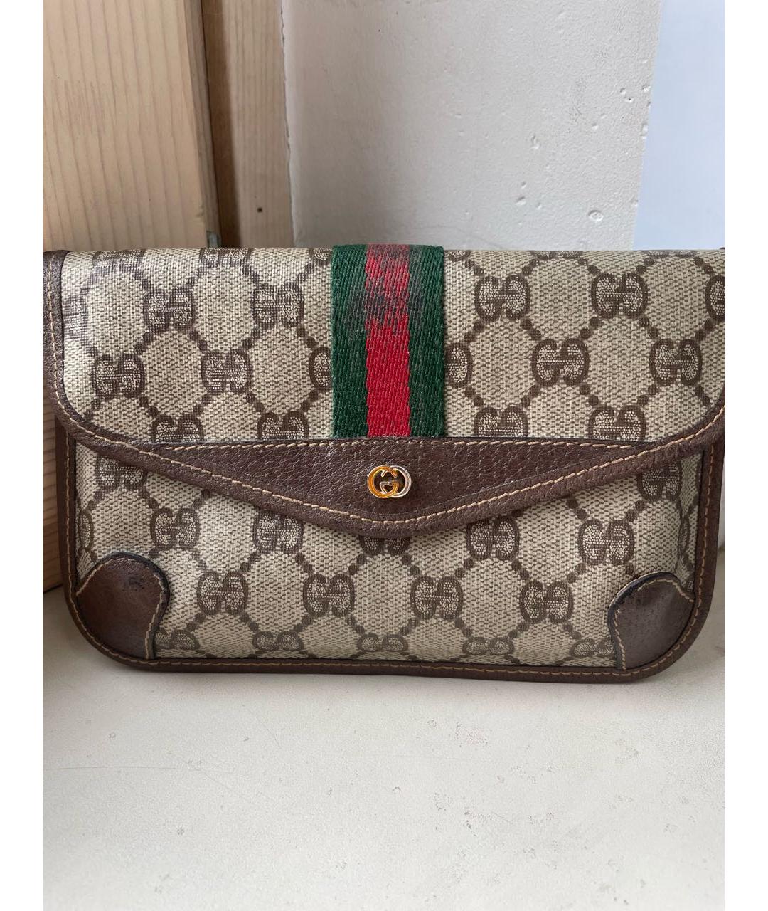GUCCI Бежевый кошелек, фото 5