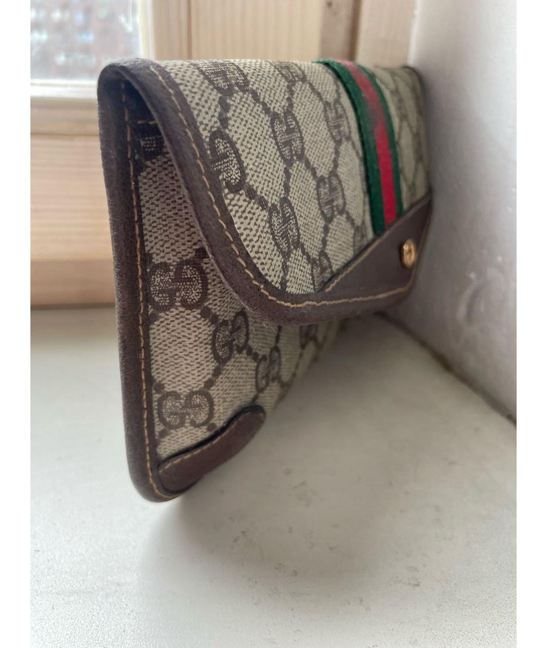 GUCCI Бежевый кошелек, фото 2