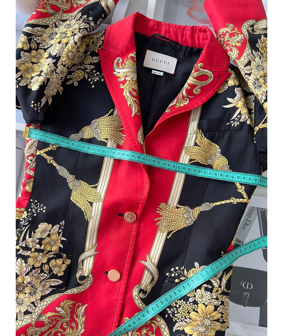 GUCCI Мульти костюм с брюками, фото 6