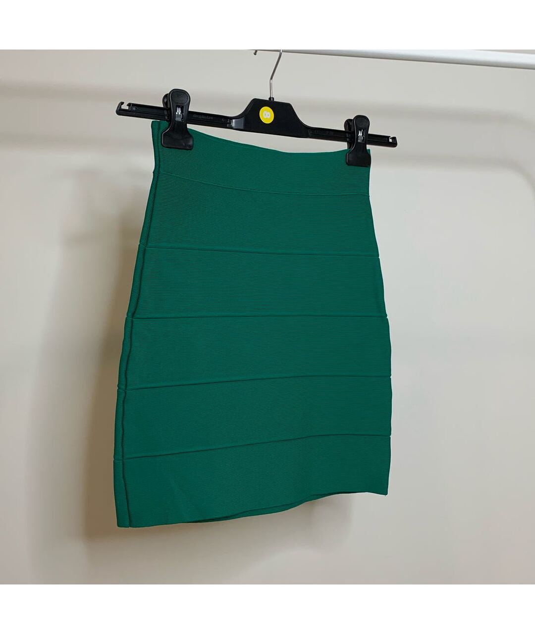 BCBG MAXAZRIA Зеленая юбка мини, фото 2