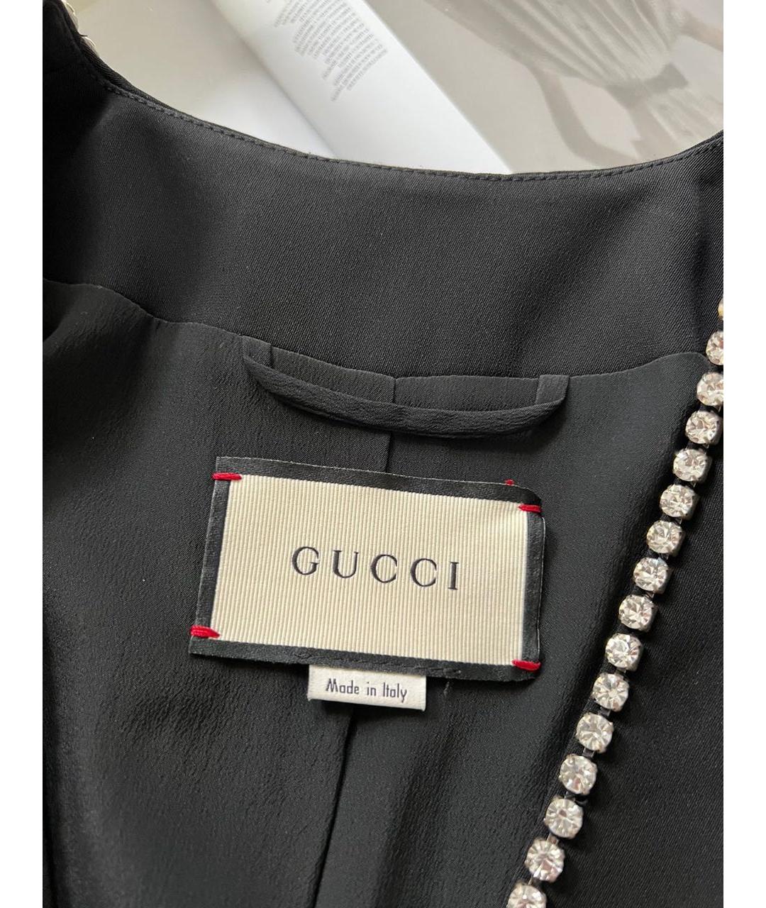 GUCCI Черный жакет/пиджак, фото 3
