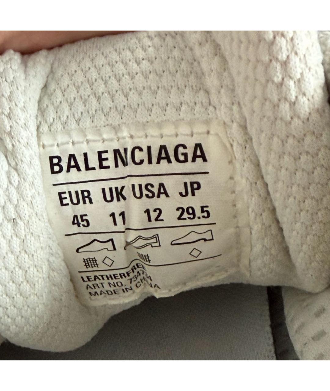 BALENCIAGA Мульти текстильные низкие кроссовки / кеды, фото 6