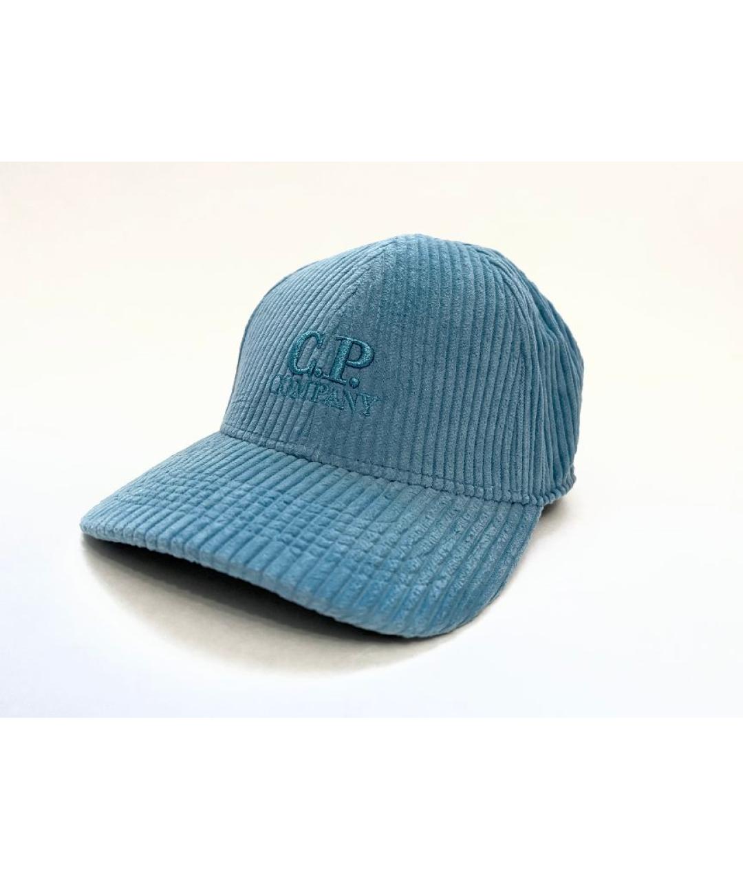 CP COMPANY Голубая хлопковая кепка/бейсболка, фото 7