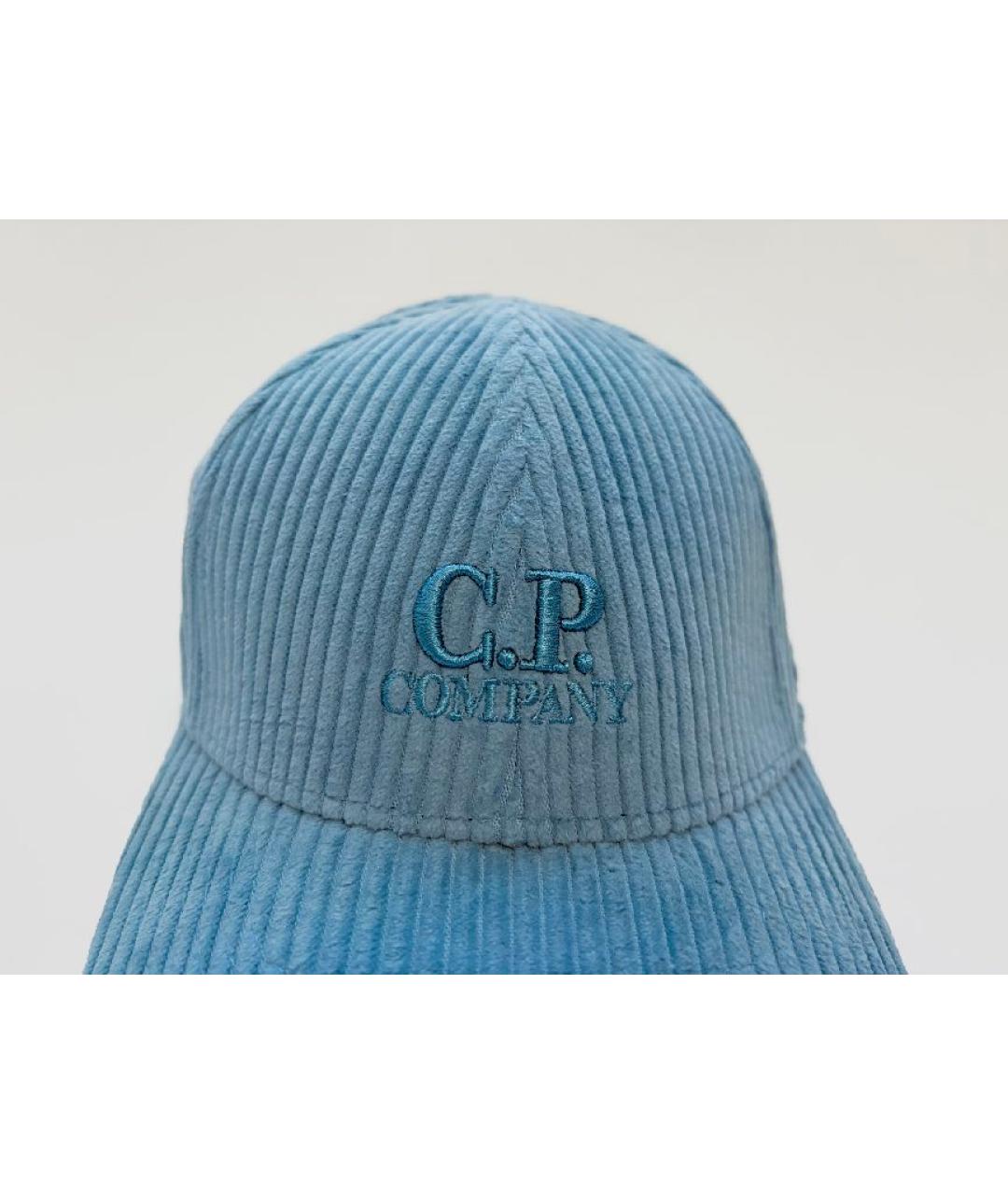 CP COMPANY Голубая хлопковая кепка/бейсболка, фото 2