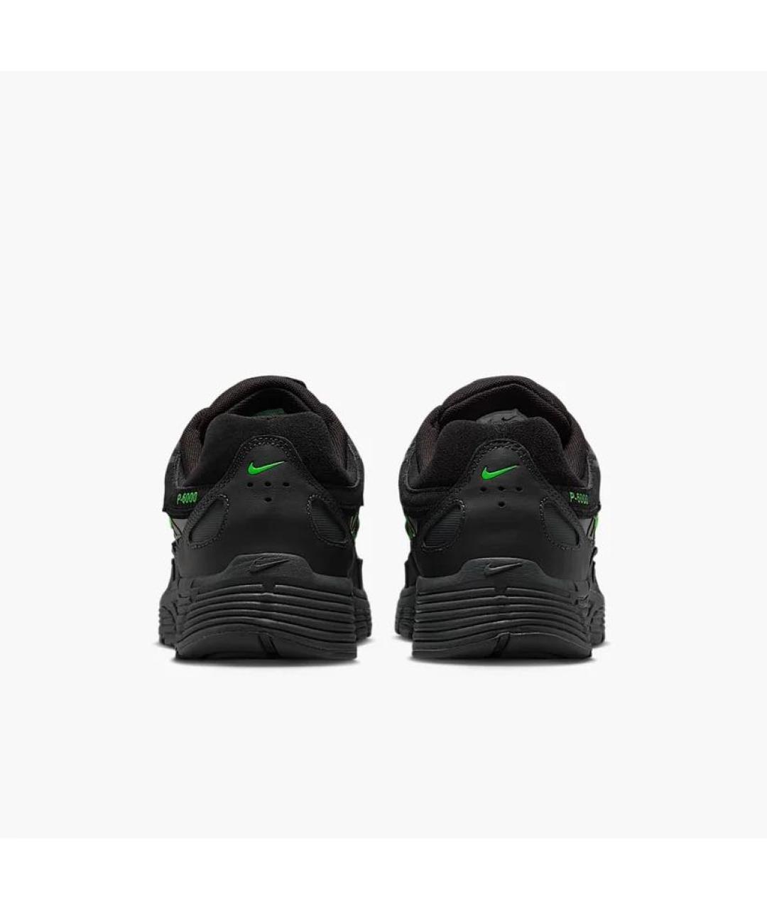 NIKE Черные замшевые низкие кроссовки / кеды, фото 4