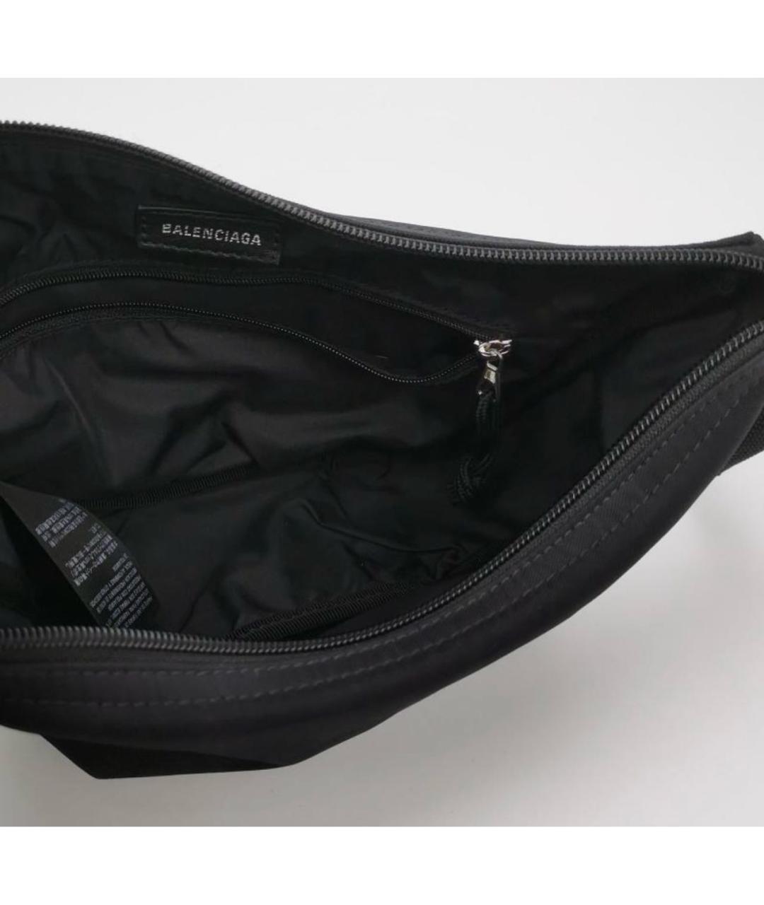 BALENCIAGA Черная поясная сумка, фото 4