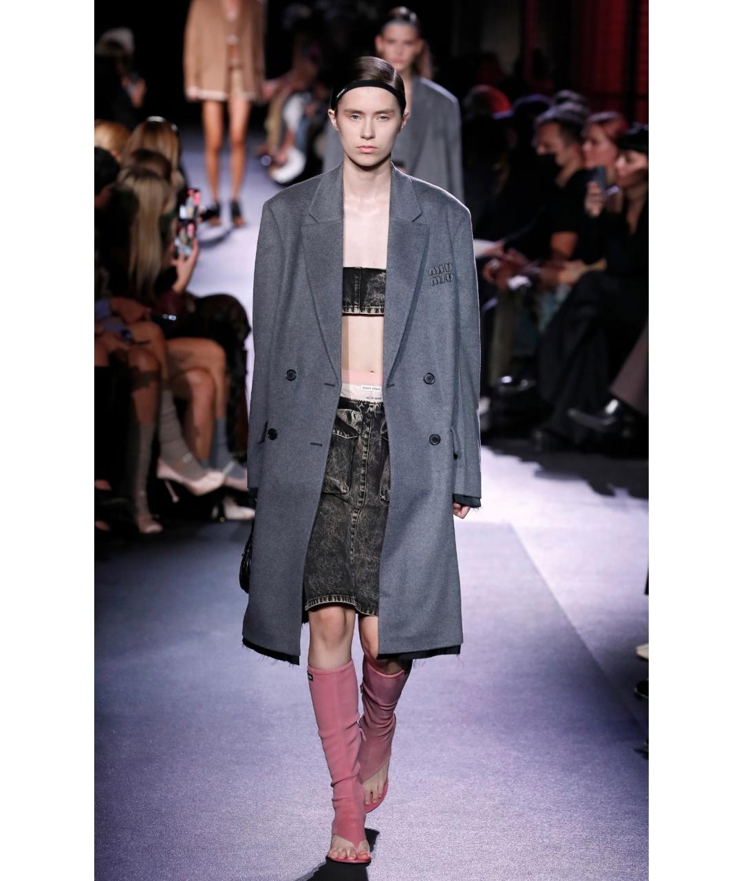 MIU MIU Мульти хлопковая майка, фото 5