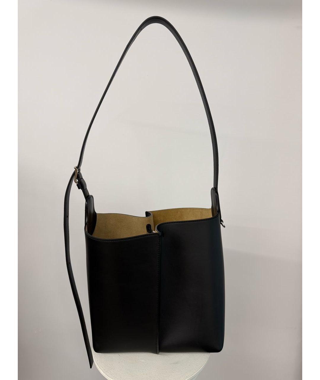 LOEWE Черная кожаная сумка через плечо, фото 2