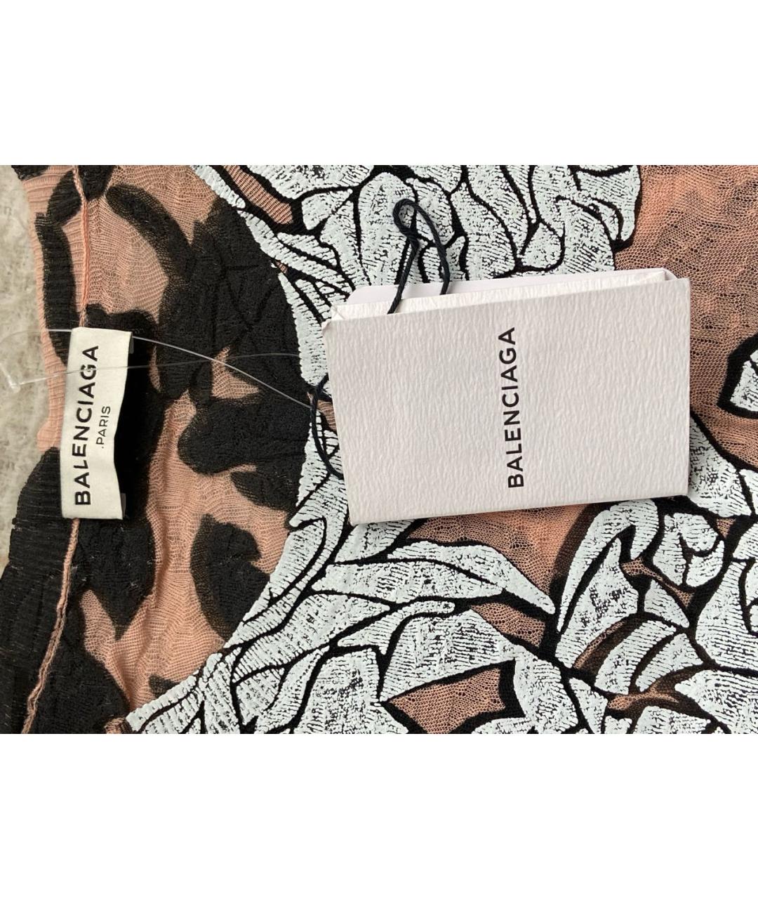BALENCIAGA Розовая хлопковая блузы, фото 3