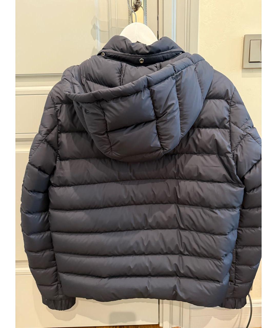 MONCLER Темно-синяя куртка, фото 2