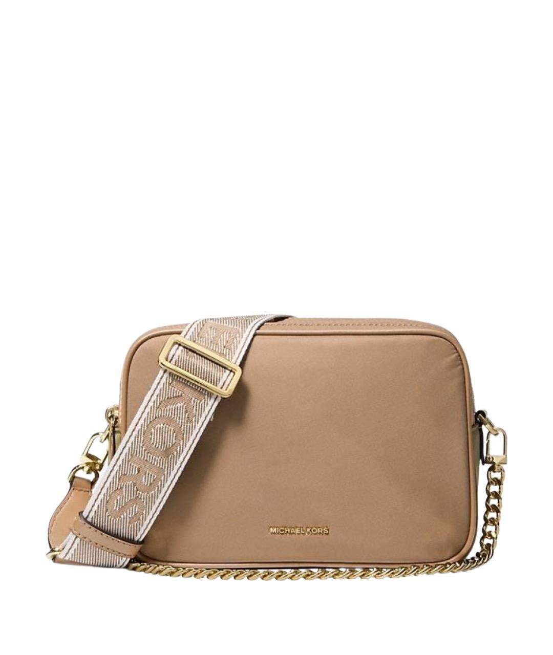 MICHAEL KORS Бежевая сумка через плечо, фото 1