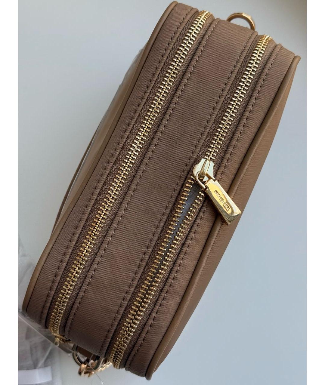 MICHAEL KORS Бежевая сумка через плечо, фото 4