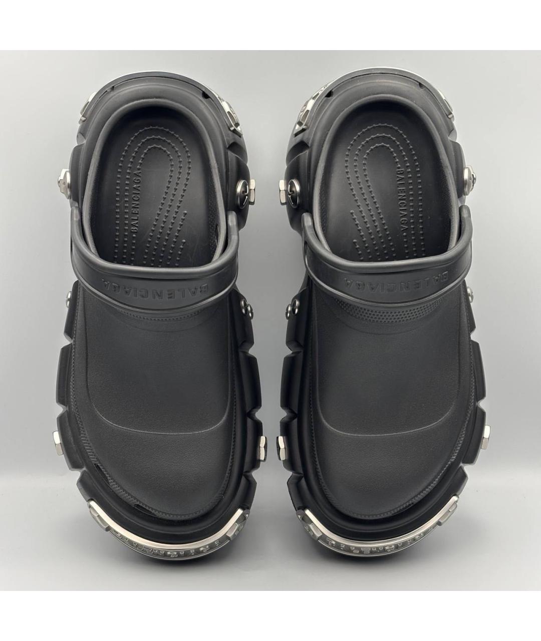 BALENCIAGA Черные сандалии, фото 3