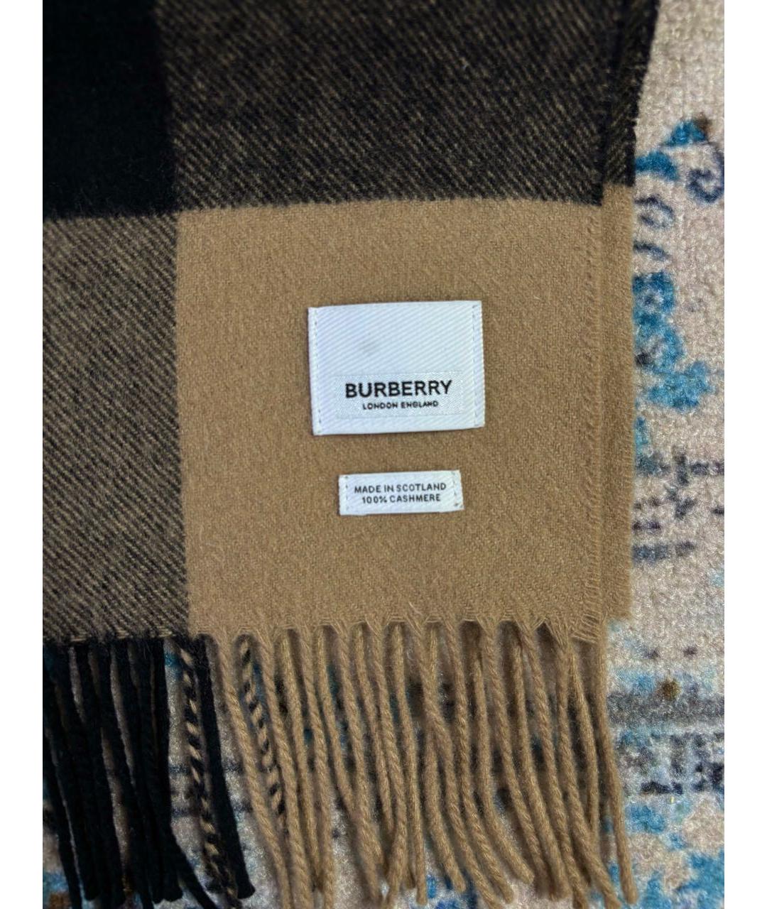 BURBERRY Мульти кашемировый шарф, фото 3