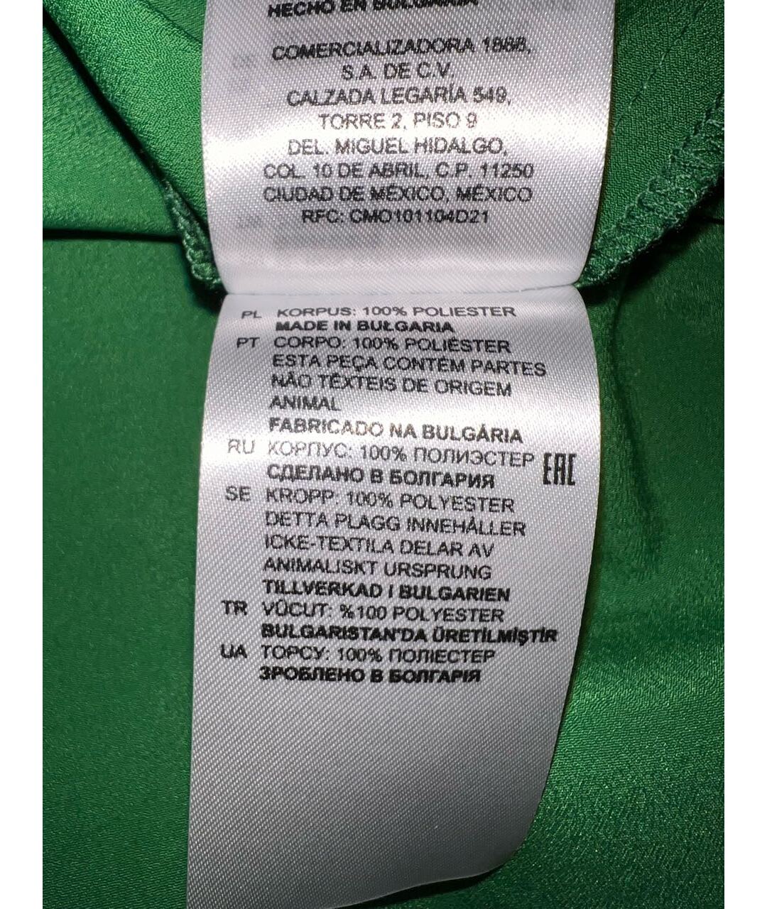 SANDRO Зеленые полиэстеровое повседневное платье, фото 7