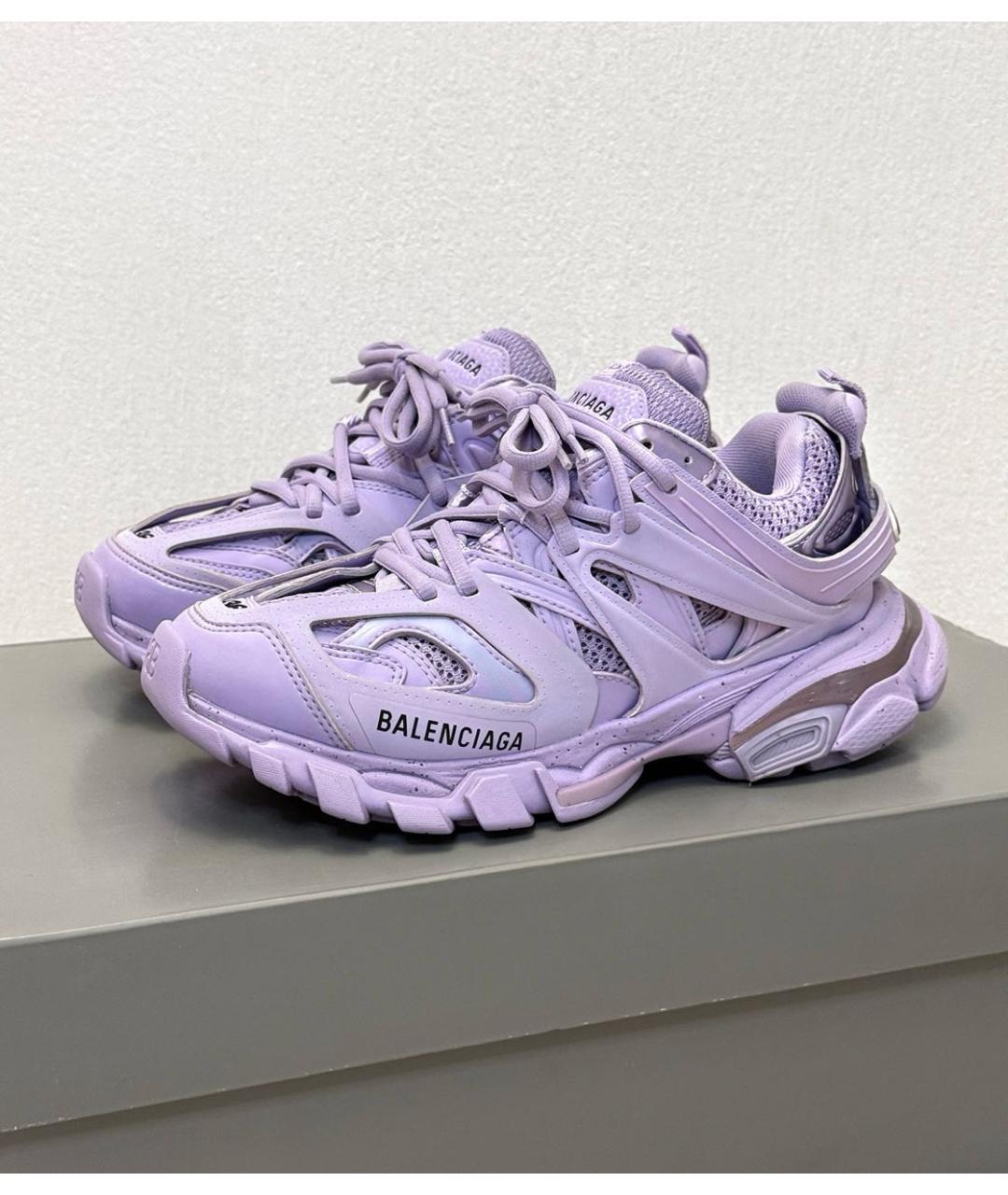 BALENCIAGA Фиолетовые кроссовки, фото 2