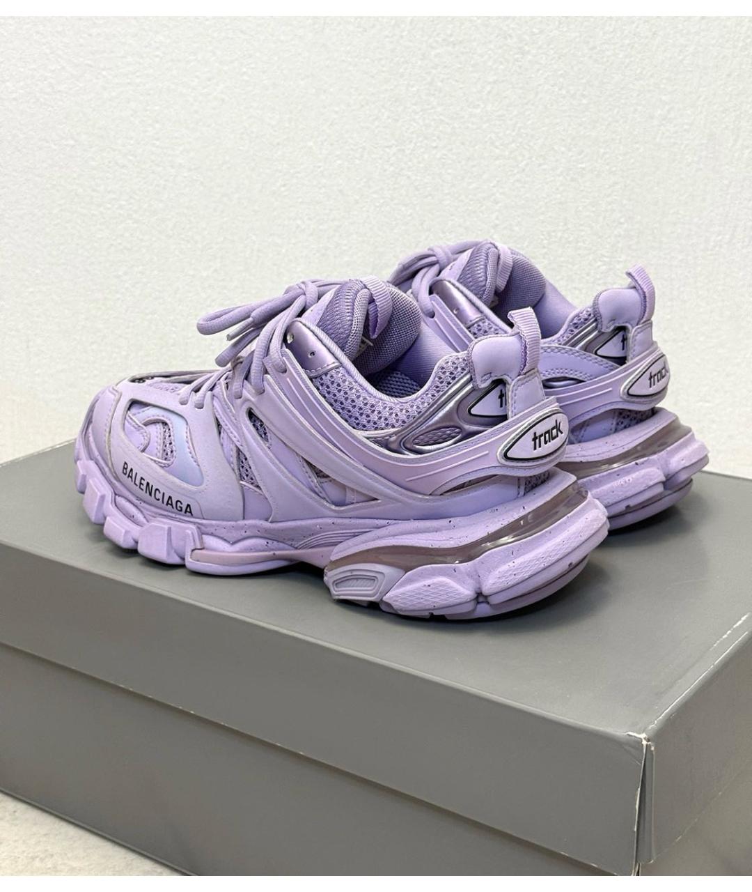 BALENCIAGA Фиолетовые кроссовки, фото 4