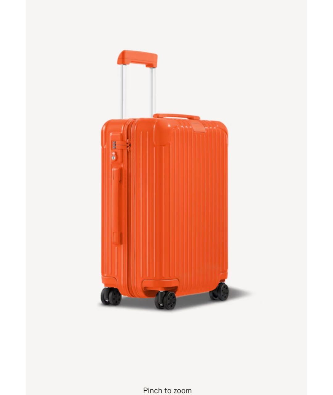 Rimowa Оранжевый чемодан, фото 9