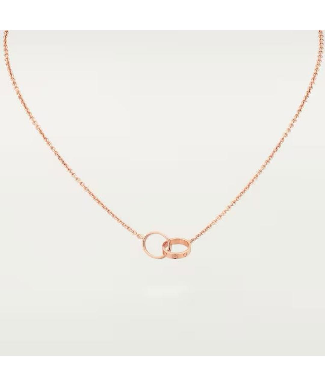 CARTIER Золотое колье из розового золота, фото 4