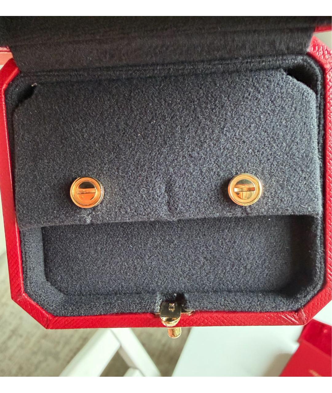 CARTIER Золотые серьги из желтого золота, фото 5