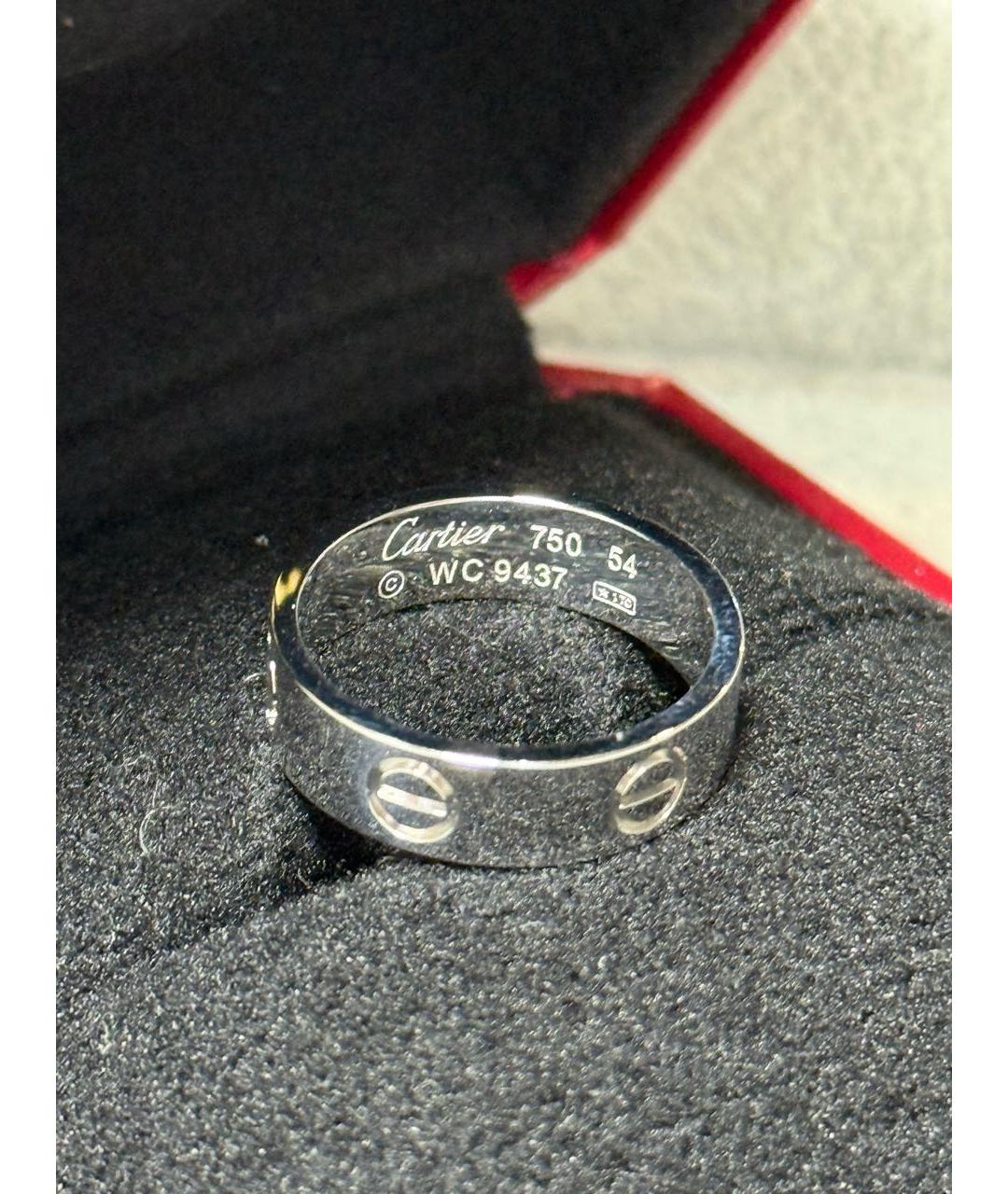 CARTIER Серебряное кольцо из белого золота, фото 2
