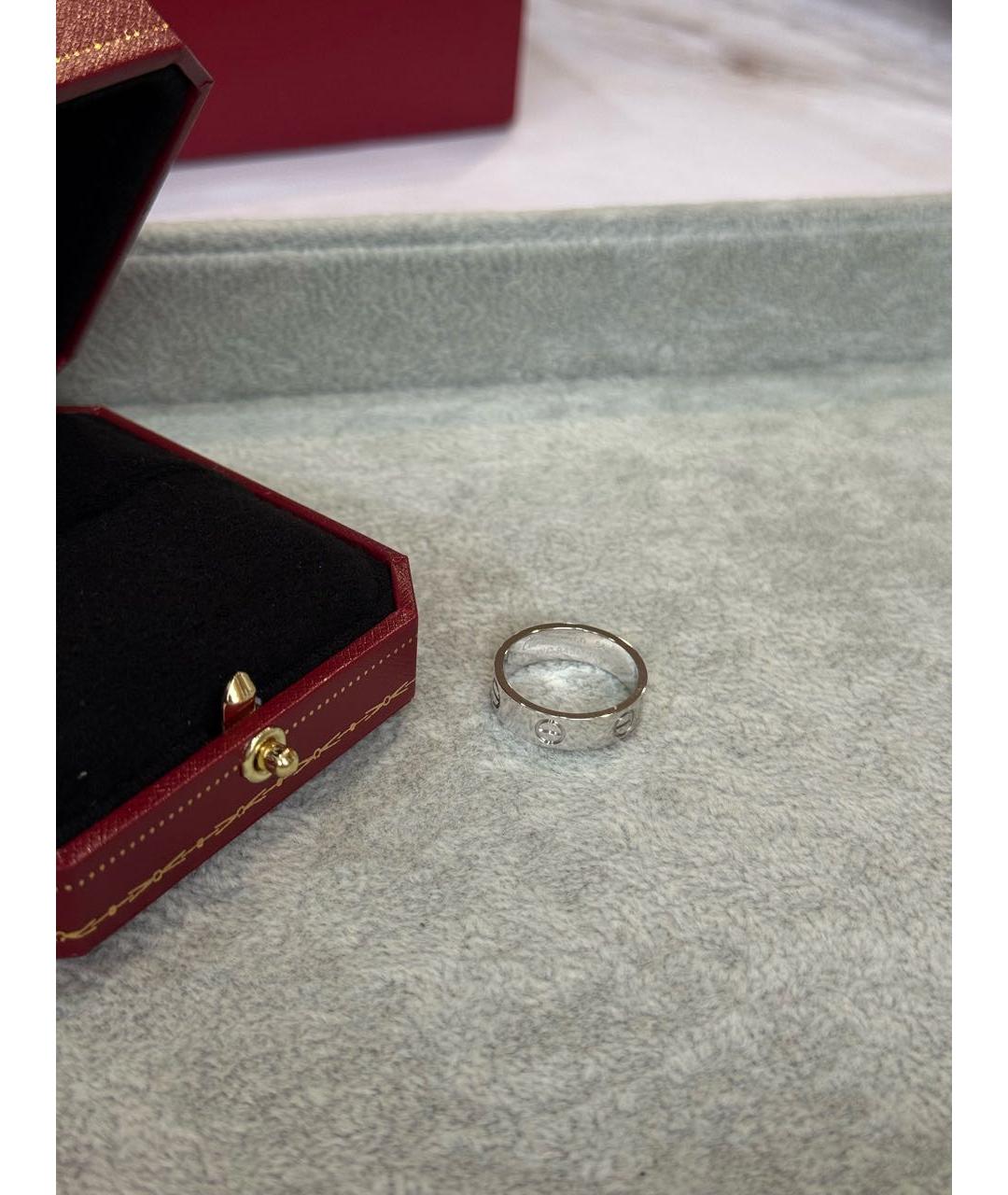 CARTIER Серебряное кольцо из белого золота, фото 8
